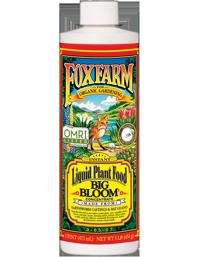 Fox Farm Big Bloom fertilizer bottle