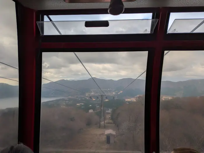 ropeway inside